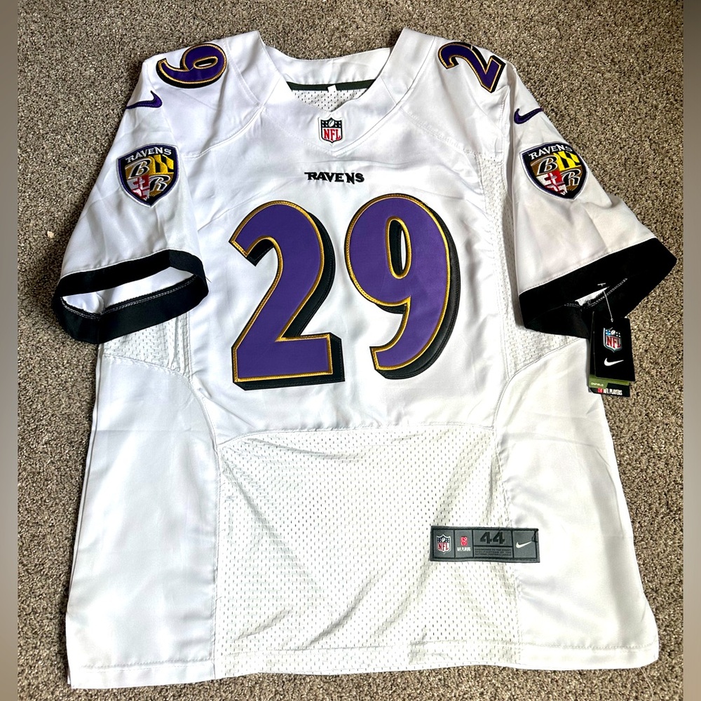 Baltimore Ravens Forsett white 29 jersey size 44 a4